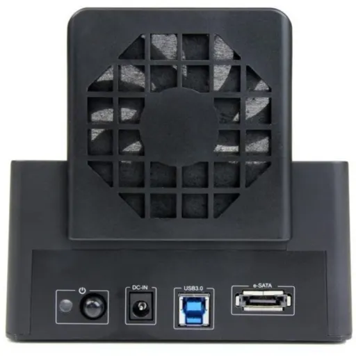 Imagen 2 de Base de Conexión Externa USB3.0 UASP y eSATA Ventilador SATA III 6Gbps 2.5"/3.5"