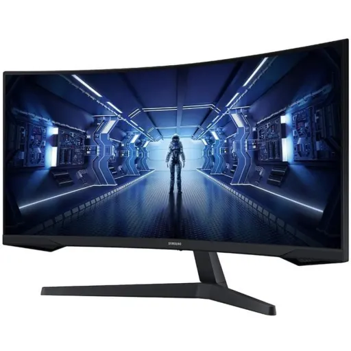 Monitor Gamer Curvo Samsung Odyssey G5 34"" VA 3440*1440 HDMI DP 1ms 165Hz