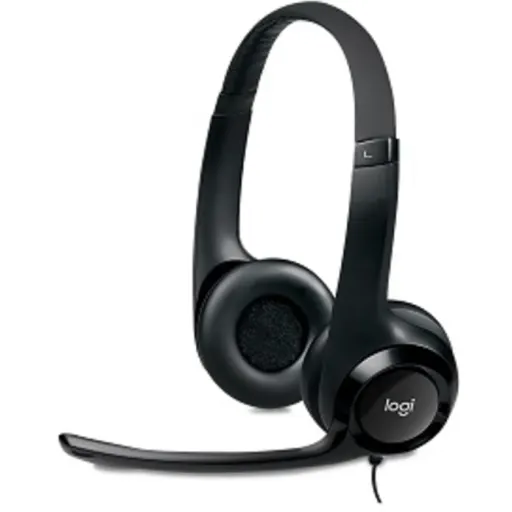 Imagen 0 de Cintillo Multimedia Logitech H390 ClearChat Comfort Alámbrico USB Color Negro