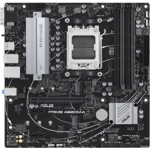 Imagen 0 de Tarjeta Madre Asus PRIME A620M-A-CSM AMD AM5 4*DDR5 2*M.2 DP HDMI VGA USB3.2