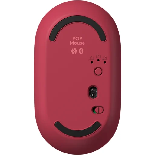 Imagen 5 de Mouse Inalámbrico Logitech POP Mouse Emoji Rose Óptico 4000DPI 4 Btns Bluetooth