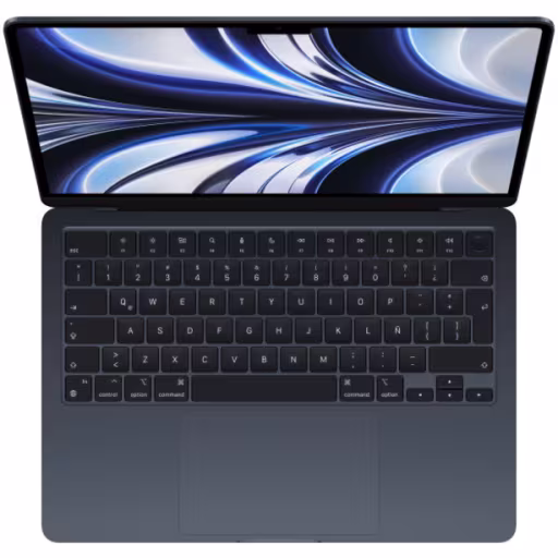 Imagen 1 de MC7X4CI/A MacBook Air 13.6/ M2 8C/ GPU 8C/ 16GB RAM/ 256GB Medianoche