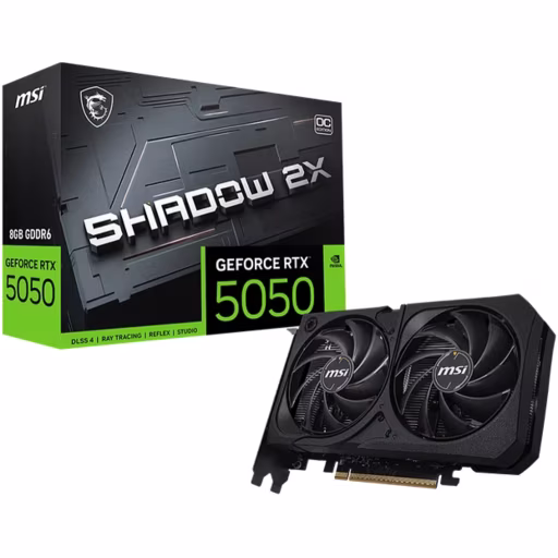 Imagen 0 de MSI GeForce RTX 5050 8G SHADOW 2X OC [G5050-8S2C]