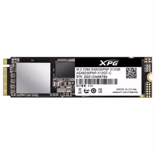 Imagen 0 de Unidad SSD AData XPG SX8200 Pro 512GB M.2 22*80 PCIe Lec2300 Mb/s Esc3500 Mb/s