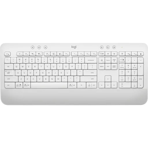 Imagen 0 de Teclado Inalámbrico Logitech K650, Dongle USB/Bluetooth Español Color Blanco