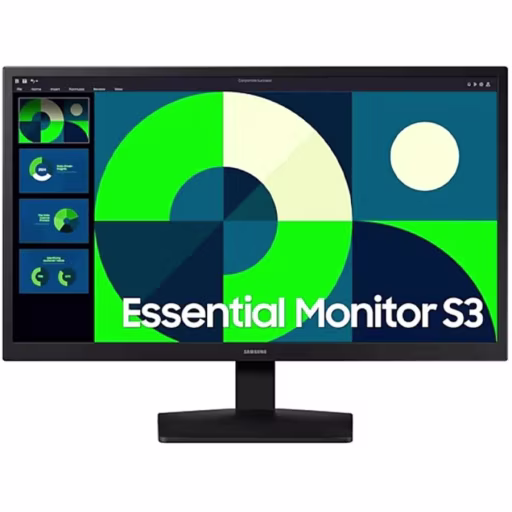 Imagen 0 de Monitor Samsung Essential S3 LS22D310EAL 22" FHD 1920*1080 VA HDMI VGA 75Hz 5ms 