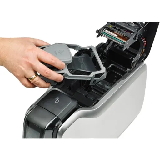 Imagen 2 de Impresora de Credenciales Zebra ZC300 Doble Cara USB LAN ISO Sin Software