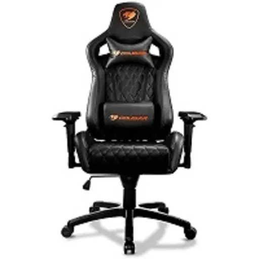 Imagen 0 de Silla Gamer Cougar Armor S Reclinable 180° Reposabrazos 4D Hasta 120Kg Negro