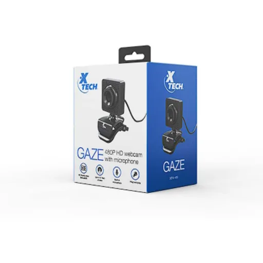Imagen 5 de Cámara Web Xtech XTW-480 Gaze HD con Micrófono 640x480P Wired USB Negro