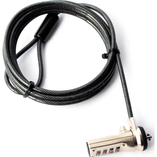 Cable de Seguridad Kensington K67876 Diametro de 1.8mts CON CLAVE