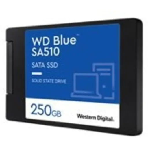 Imagen 1 de Unidad SSD Western Digital Blue SA510 250GB 2.5" SATA 3 6Gb/s 3D Esc 440Mbps