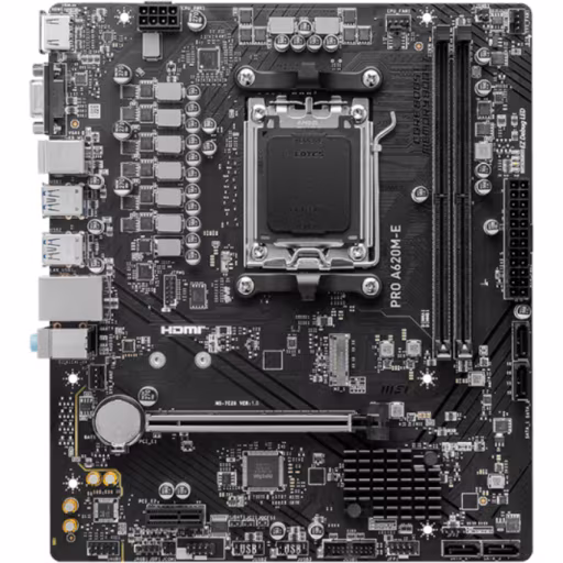Imagen 0 de MSI - PRO A620M-E - Motherboard - M5 Matx PCI EX