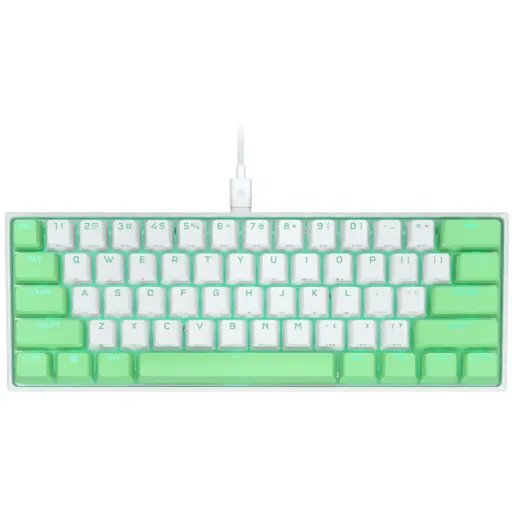 Imagen 0 de Corsair K65 RGB MINI - Hint of Mint (CH-91941B4-NA)