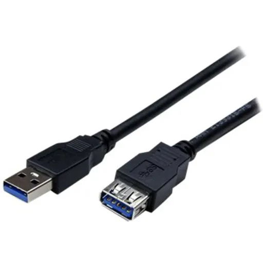 Imagen 3 de Cable Extensión USB 3.0 Tipo-A M/H 2mts Color Negro - StarTech