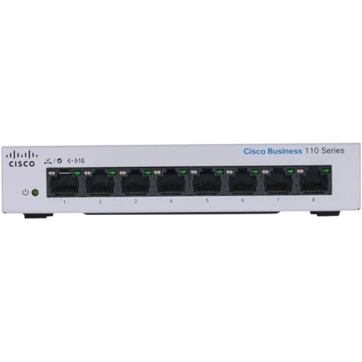 Imagen 0 de Switch Cisco CBS110 Gigabit Ethernet Business 110, 8x10/100/1000Mbps 16Gbs NoAdm