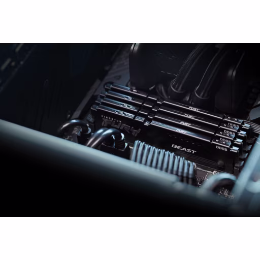 Imagen 9 de Memoria RAM 32GB (2*16GB) DDR5 6000MHz DIMM CL30 Non-ECC 1.4v 288p FURY Beast