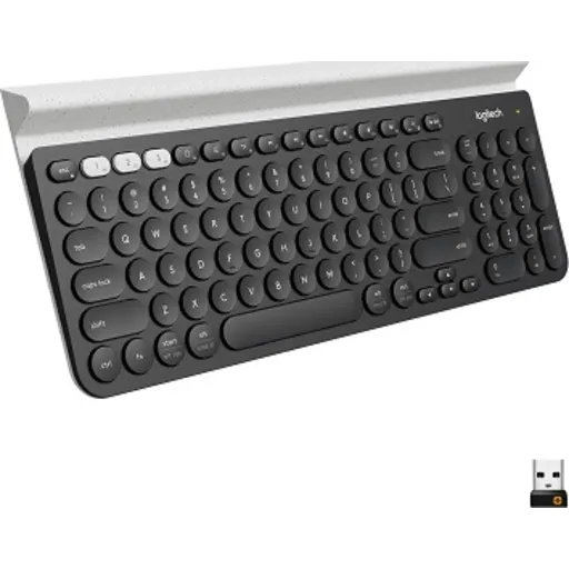 Teclado Bluetooth LOGITECH K380 MULTIMEDIA Blanco Español - Sistemas de  Oficina