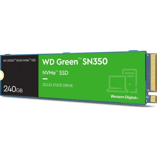 Imagen 0 de Unidad SSD Western Digital Green SN350 240GB M.2 22*80 PCIe NVMe Lect 2400 MB/s