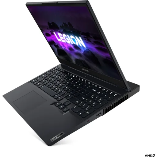 Imagen 2 de Notebook Lenovo Legion L5 R5 AMD Ryzen 5600H 8GB 512GB 15.6" RTX 3060 6GB W10H