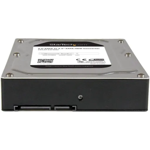 Imagen 1 de Cofre Porta Disco Duro StarTech HDD/SSD 2.5" SATA Altura máx 12.5mm p/Bahía 3.5"