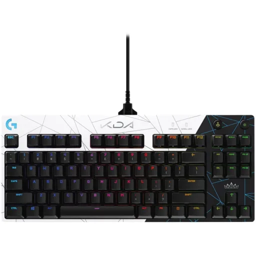 Imagen 3 de Logitech Keyboard Gaming Pro LOL Dewey KDA Negro/Blanco