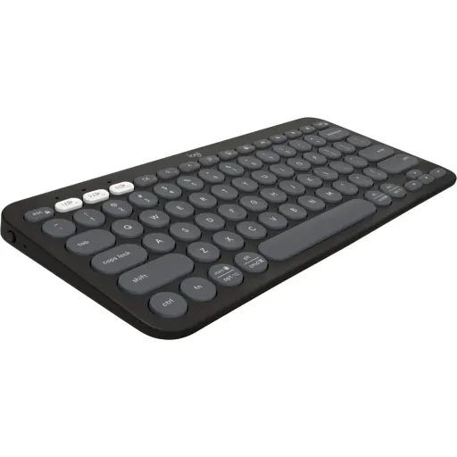 Imagen 1 de Teclado Inalámbrico Logitech Pebble Keys 2 K380s, Bluetooth Tradicional Grafito