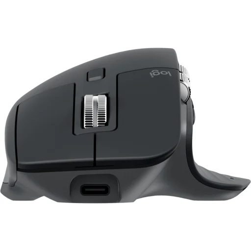 Imagen 3 de Mouse Inalámbrico Logitech MX Master 3s Óptico 8000DPI 7 Botones Bluetooth Negro