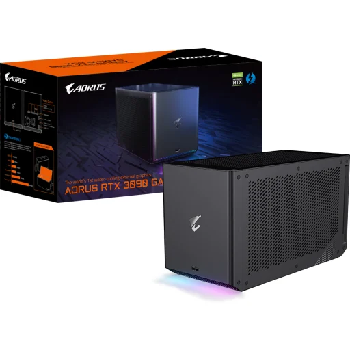 Imagen 0 de Tarjeta de Video Externa Gigabyte GF-RTX 3090 24GB GDDR6X ThB3 3*DP 2*HDMI 2*USB