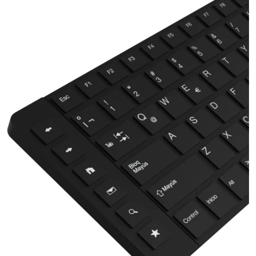 Imagen 3 de Kit Teclado Mouse Inalámbrico XTech KCK-270S, RF2.4GHz Óptico 800-1600dpi Esp
