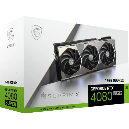 Imagen 12 de Tarjeta de Video MSI GF-RTX 4080 SUPER 16G SUPRIM X 16GB GDDR6X PCIe4 3*DP HDMI