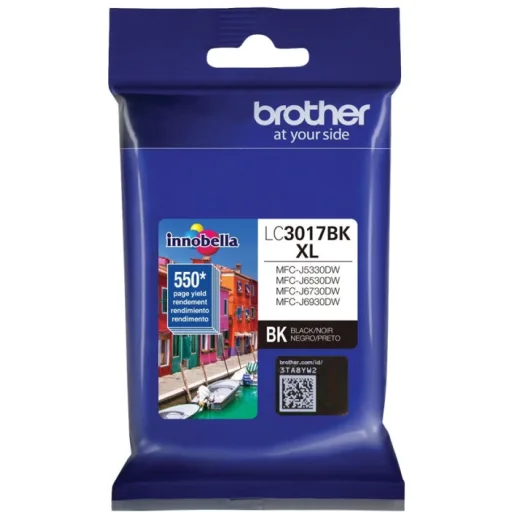 Imagen 2 de Cartucho de Tinta Brother LC3017BK Negro aprox 550 pag. p/MFC-J5330DW-J6730DW
