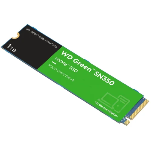 Imagen 3 de Unidad SSD Western Digital Green SN350 1TB M.2 22*80 PCIe3x4 Le2400MBs Es1850MBs