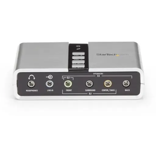 Imagen 1 de Tarjeta de Sonido 7.1 Externa StarTech Conversor puerto SPDIF Audio Digital Ópti