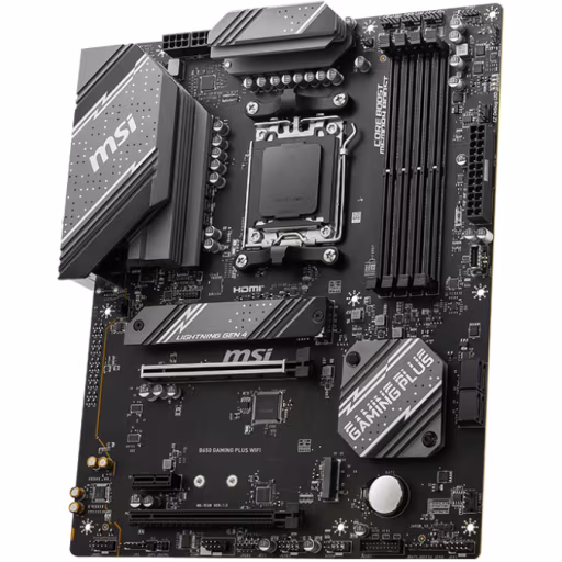 Imagen 2 de Tarjeta Madre MSI B650 GAMING PLUS WIFI AMD AM5 4*DDR5 2*M.2 PD HDMI USB3.2 