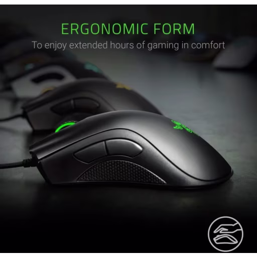 Imagen 5 de Mouse Gamer Alámbrico Razer Deathadder Essential, Óptico 6400DPI 5 Botones Negro