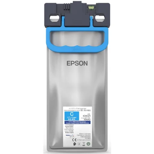 Imagen 2 de Bolsa de Tinta Epson T05A DURABrite Pro Cyan para WF-C878R/C879R, XL Alto ren