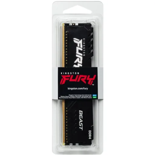 Imagen 5 de Memoria RAM 16GB DDR4 3200MHz DIMM CL16 Non-ECC 1.35V 288p Kingston Fury Beast