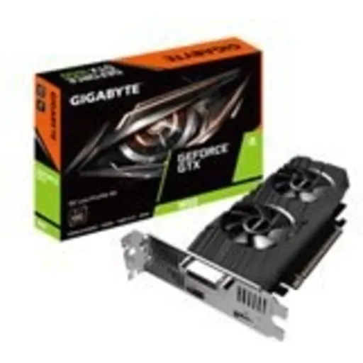 Imagen 2 de Gigabyte GeForce GTX 1650 OC Low Profile 4G - Overclocked Edition - tarjeta gráfica - GF GTX 1650 - 4 GB GDDR5 - PCIe 3.0 x16 perfil bajo - DVI, HDMI, DisplayPort