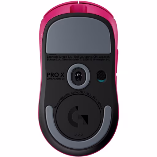 Imagen 9 de Mouse Inalámbrico Gamer Logitech Pro X SuperLigth 2C SenHero 2 LIGTHFORCE Rosado