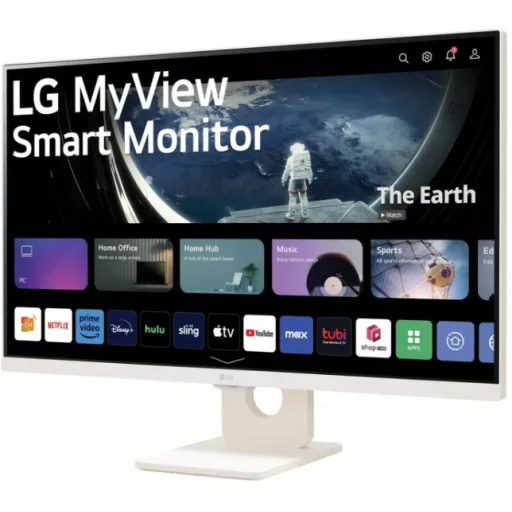 Imagen 2 de Monitor Smart LG 27SR50F-W 27" FHD 1920*1080 LCD IPS WiFi BT 2*HDMI 2*USB webOS