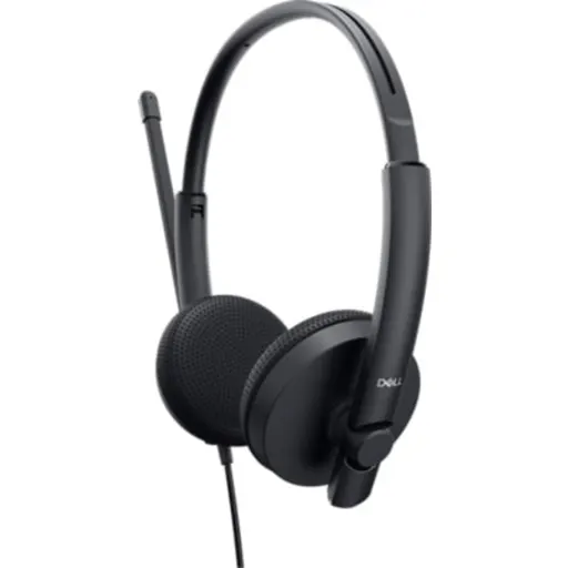 image of a Audífonos Dell WH1022 Alámbricos USB con Micrófono cable 1.5Mt Negro