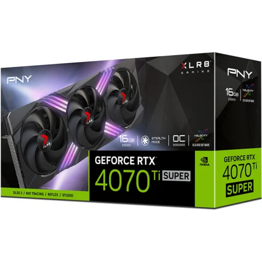 Imagen 8 de Tarjeta de video PNY RTX 4070 Ti SUPER 16GB XLR8 16 GB GDDR6X 3*DP HDMI PCIe4