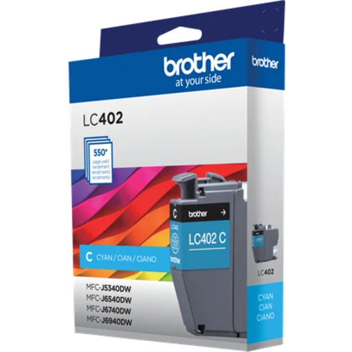 Imagen 4 de Cartridge Brother LC402CS Cyan Comp. MFCJ6740DW, 550 Páginas