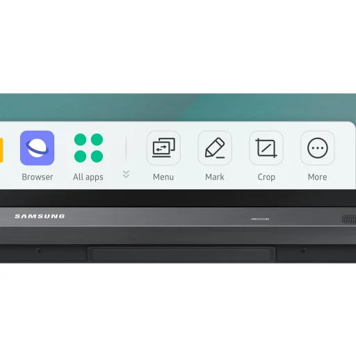 Imagen 19 de Pizarra Interactiva Samsung Flip 65"3840*2160 ADS HDMI USB RS232 IR RJ45 BT WIFI