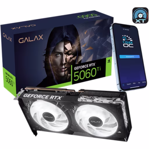 Imagen 0 de Galax GeForce RTX 5060 Ti 1-Click OC 8GB [56ISN8MDCPCT]