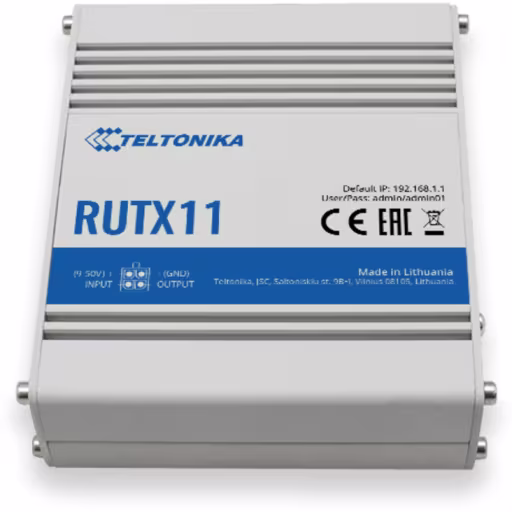 Imagen 2 de Router celular industrial Teltonika RUTX11, 4G LTE Cat6