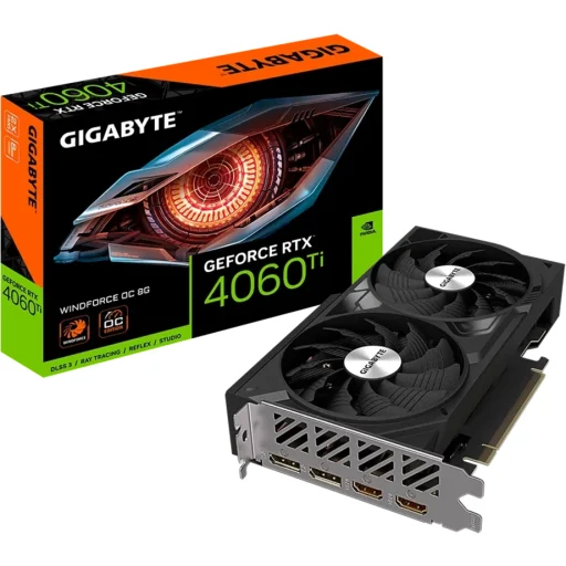 Imagen 0 de Gigabyte GeForce RTX 4060 Ti WINDFORCE OC 8G [GV-N406TWF2OC-8GD]