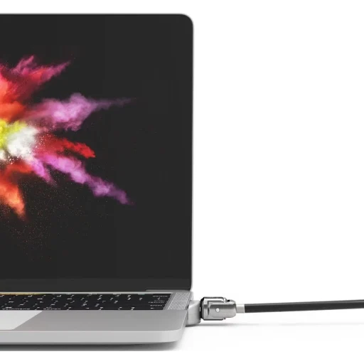 Imagen 4 de Security Laptop Ledge Lock Adapter with Keyed Cable Lock MacBook Pro with Touch 