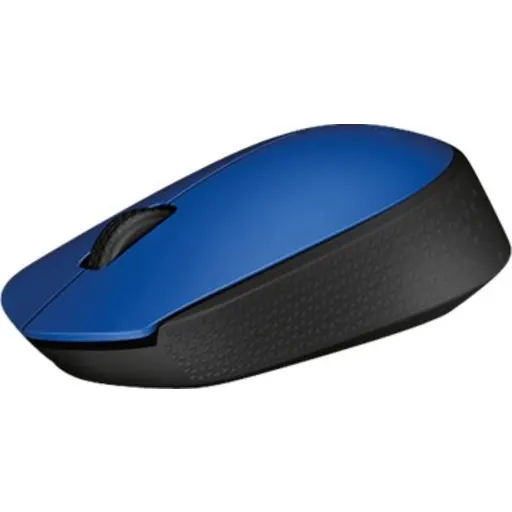 Imagen 1 de Mouse Inalámbrico Logitech M170 Óptico 1000dpi 2.4GHz 3 Botones USB Color Azul