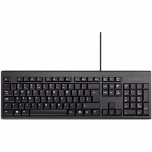 Imagen 8 de Teclado Alámbrico Kensington KB100 EQ, Español Tamaño completo Res.Derrame Negro